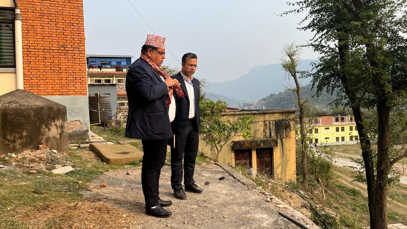 Mr. Secretary Dr. Vishwa Bandhu Bagale visited Damauli Hospital 2081-11-25